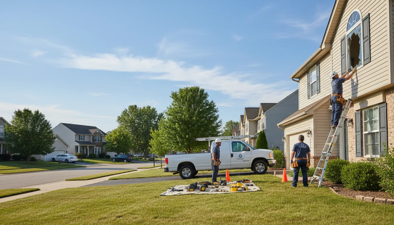 Expert window installer providing residential service in Sherrill, IA